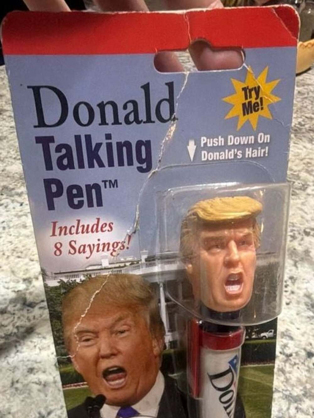 Donald Trump Talking Pen (8 Different Sayings) NEW • 2016, 2020, 2024 President